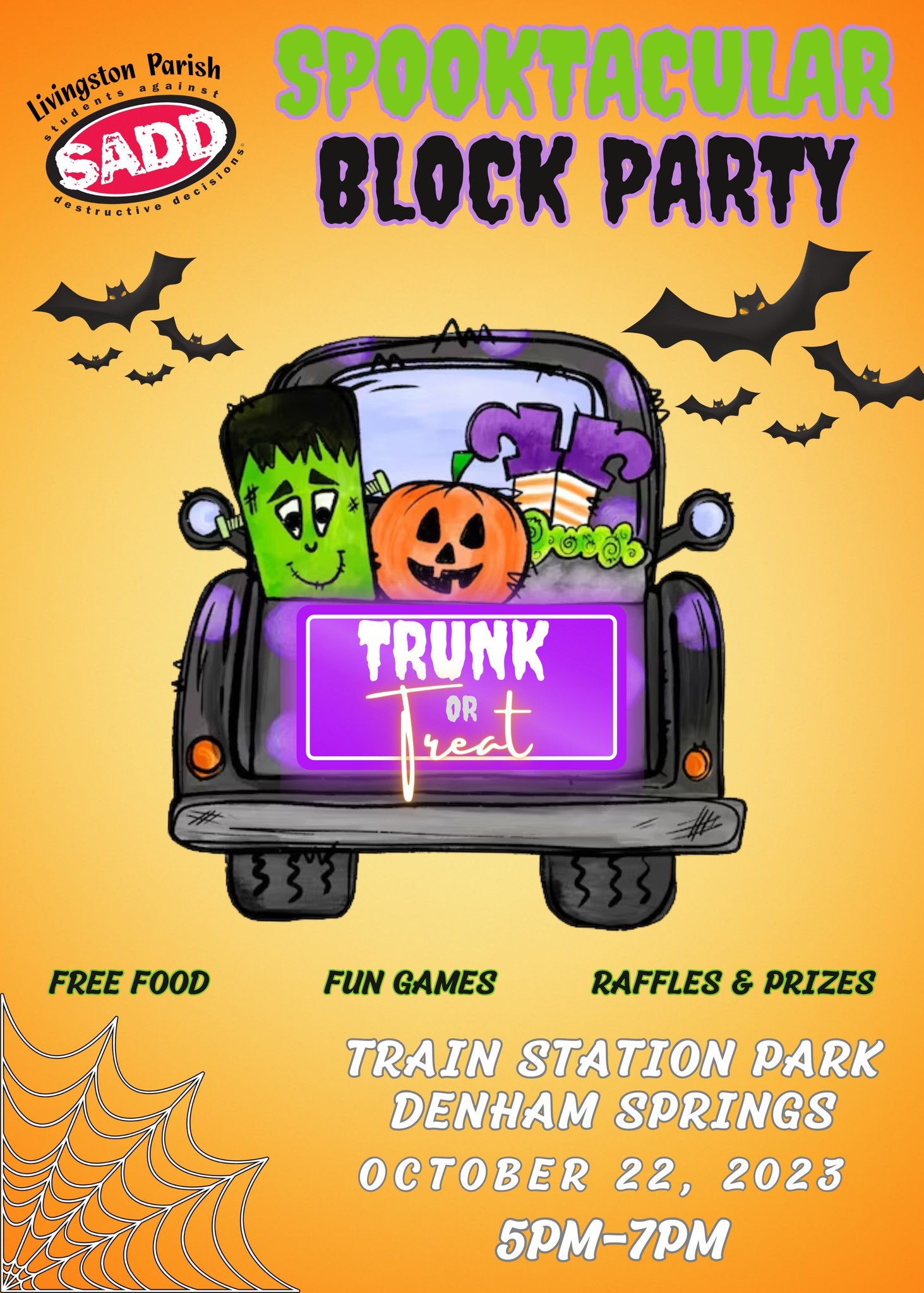 Spooktacular Block Party Event Image